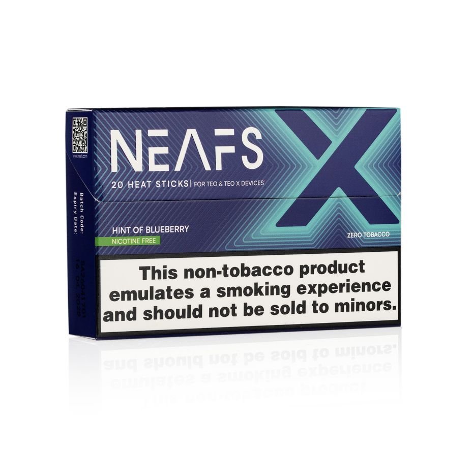 NEAFS X Hint of Blueberry Nic Free Sticks