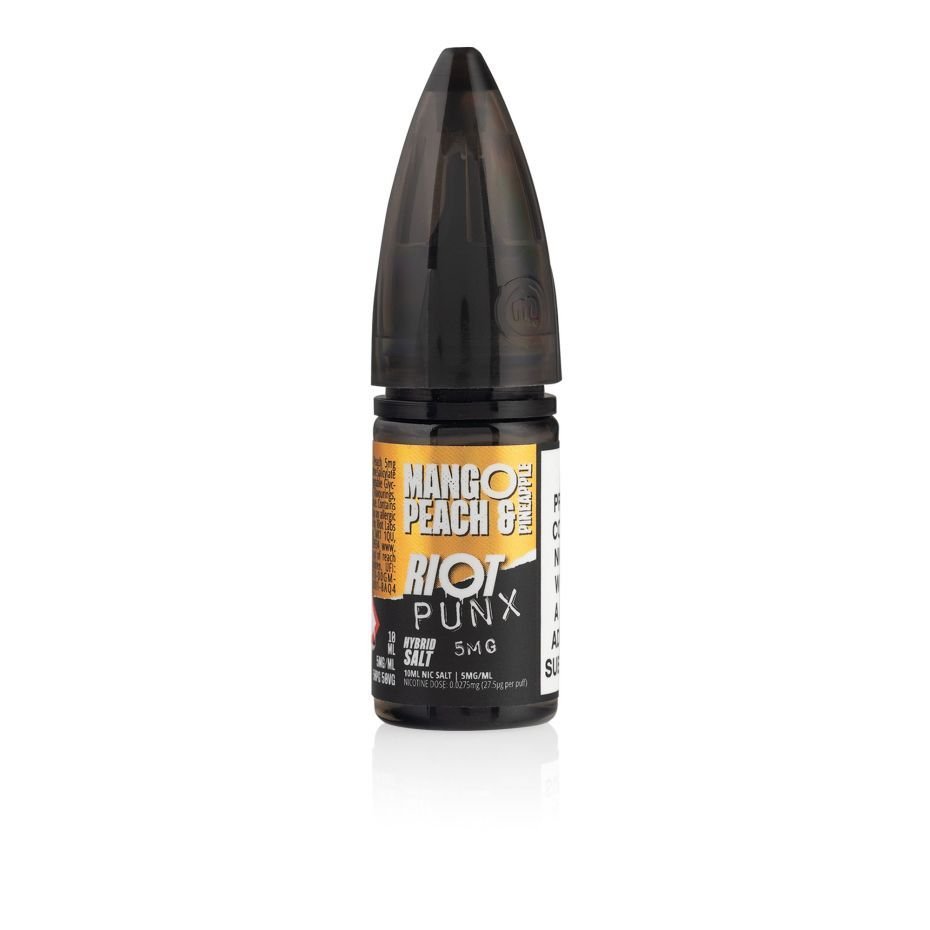 Riot E-Liquid Mango, Pineapple & Peach 10ml Nic Salt E-Liquid