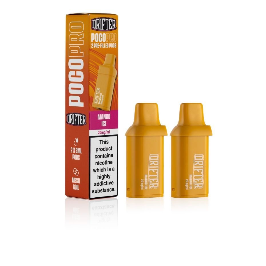 Drifter Vape Juice Mango Ice Poco Pro Pods