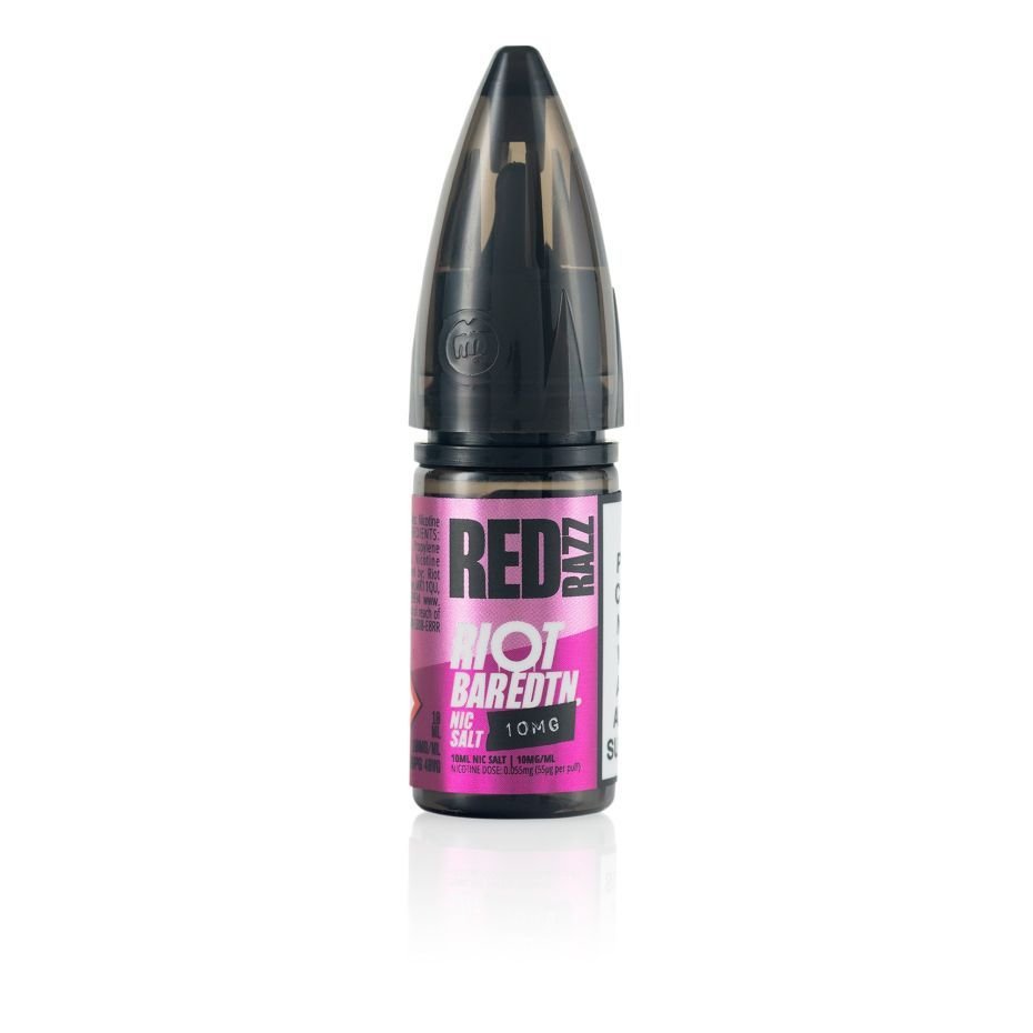 Riot E-Liquid Red Razz Bar EDTN 10ml Nic Salt E-Liquid