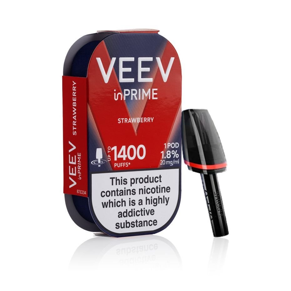 VEEV Strawberry inPrime Pods