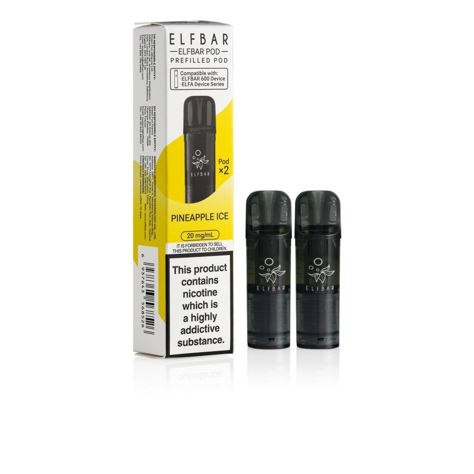 ELF BAR 600 Pineapple Ice Pods