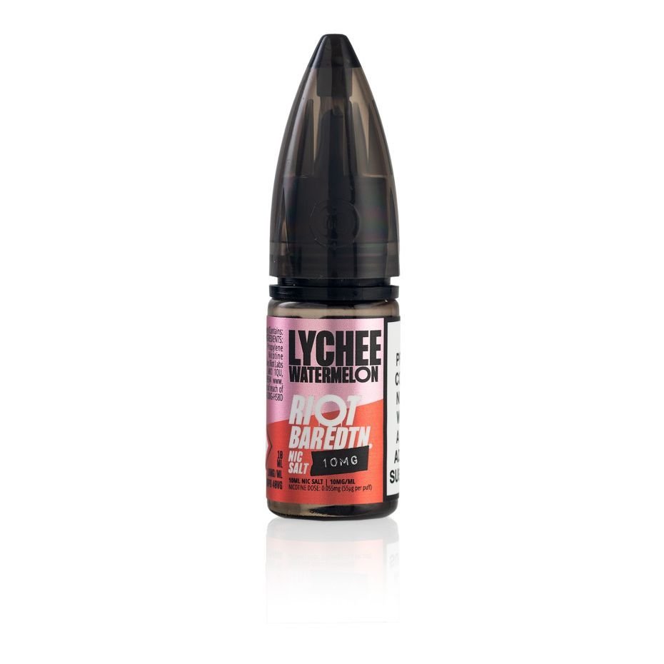 Riot E-Liquid Lychee Watermelon Bar ﻿EDTN 10ml Nic Salt E-Liquid