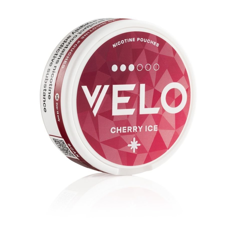 VELO Cherry Ice Nicotine Pouches