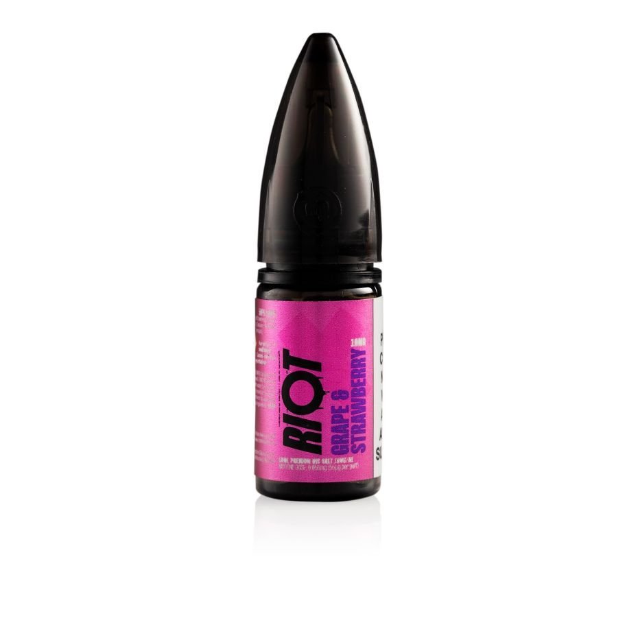 Riot E-Liquid X Grape Strawberry 10ml Nic Salt E-liquid