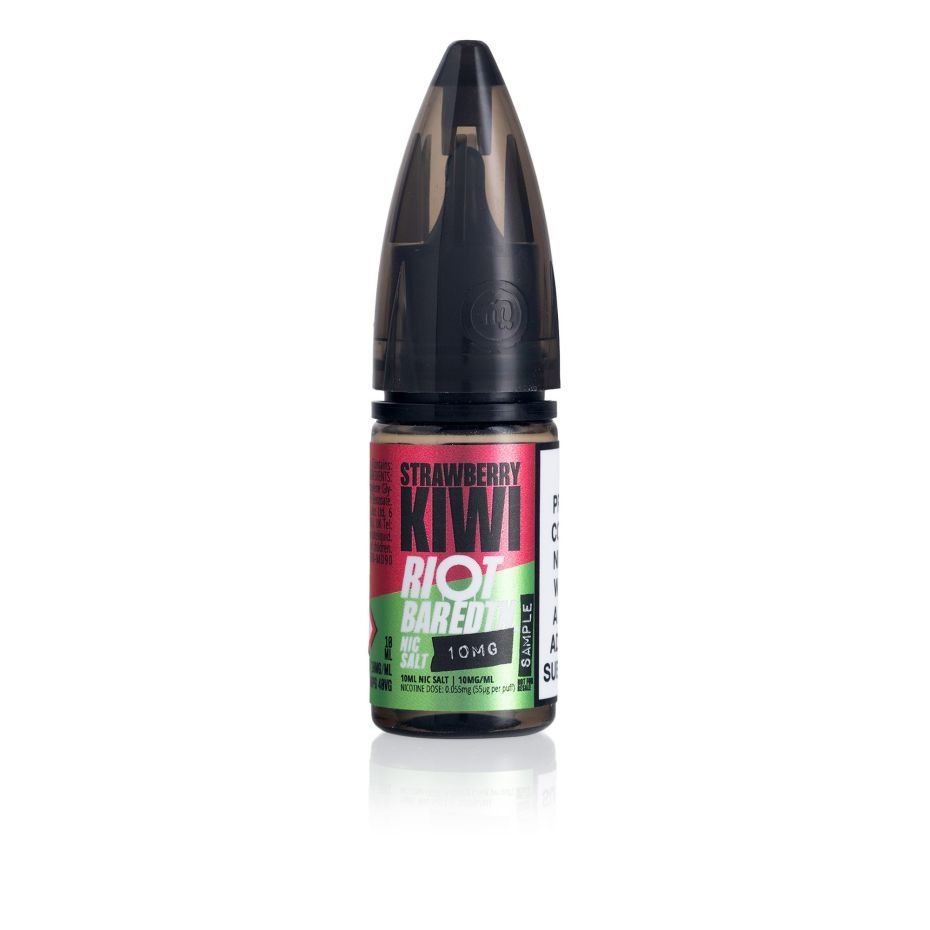 Riot E-Liquid Strawberry Kiwi Bar EDTN 10ml Nic Salt E-Liquid