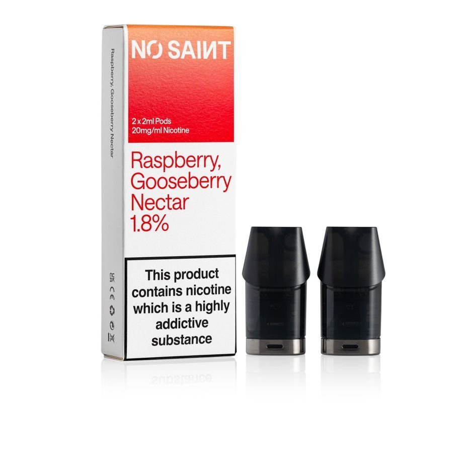 NO SAINT Raspberry Gooseberry Nectar Pods