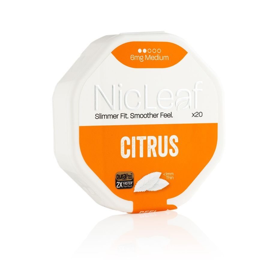 NicLeaf Citrus Nicotine Leaves