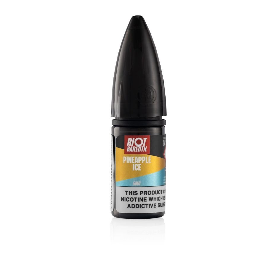 Riot E-Liquid Pineapple Ice Bar ﻿EDTN 10ml Nic Salt E-Liquid