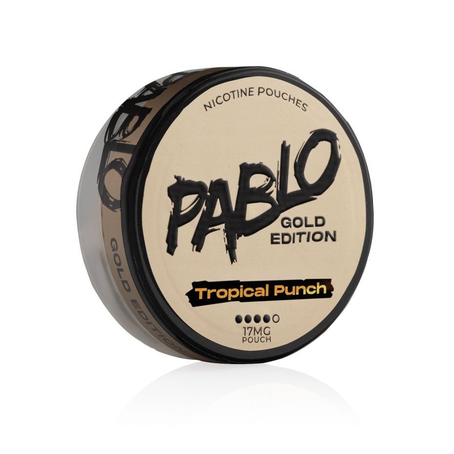 Pablo Tropical Punch Gold Edition Nicotine Pouches