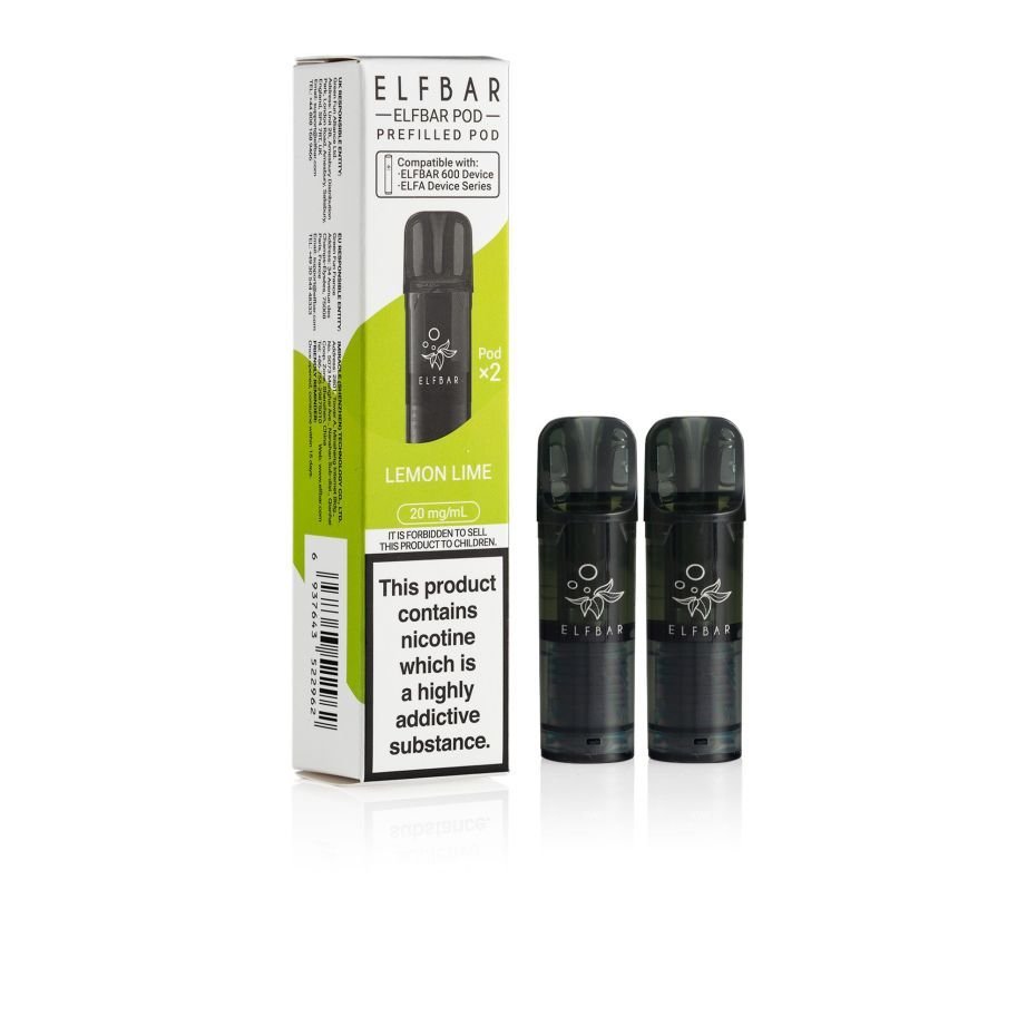 ELF BAR 600 Lemon Lime Pods