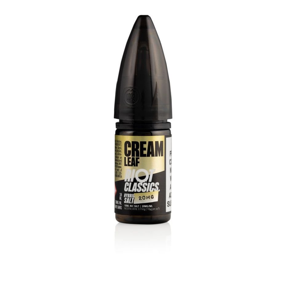 Riot E-Liquid Cream Leaf 10ml Nic Salt E-liquid