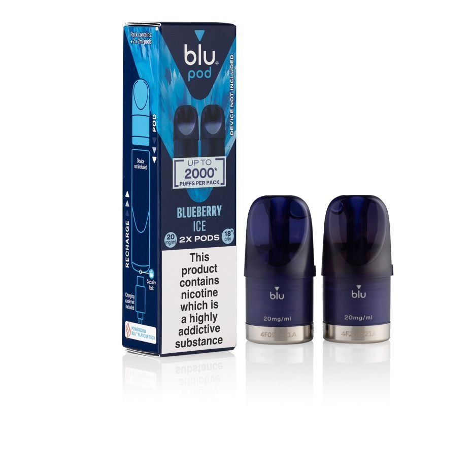 BLU Blueberry Ice Bar Pods