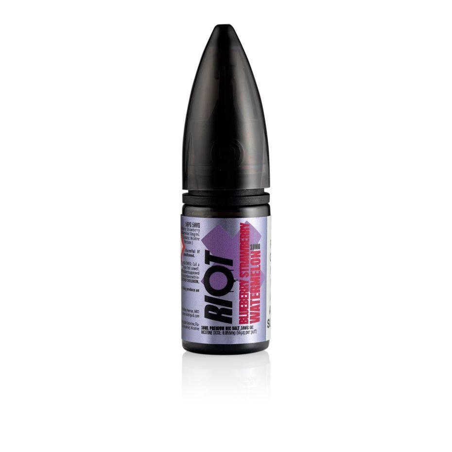 Riot E-Liquid X Blueberry Strawberry Watermelon 10ml Nic Salt E-liquid