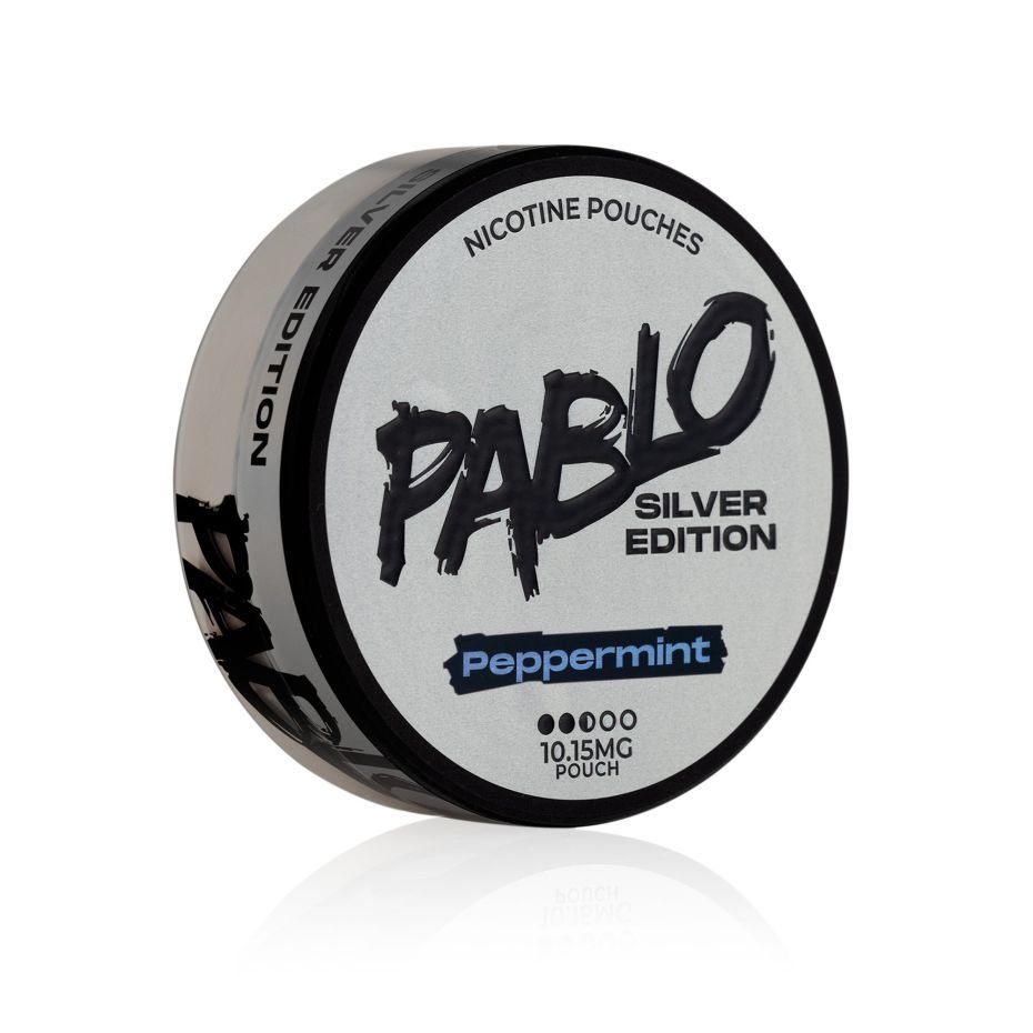 Pablo Peppermint Silver Edition Nicotine Pouches