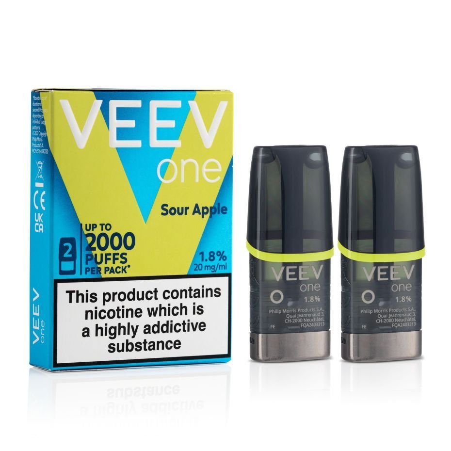 VEEV Sour Apple One Pods