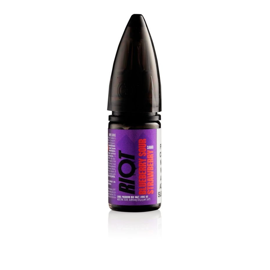 Riot E-Liquid X Blueberry Sour Strawberry 10ml Nic Salt E-liquid