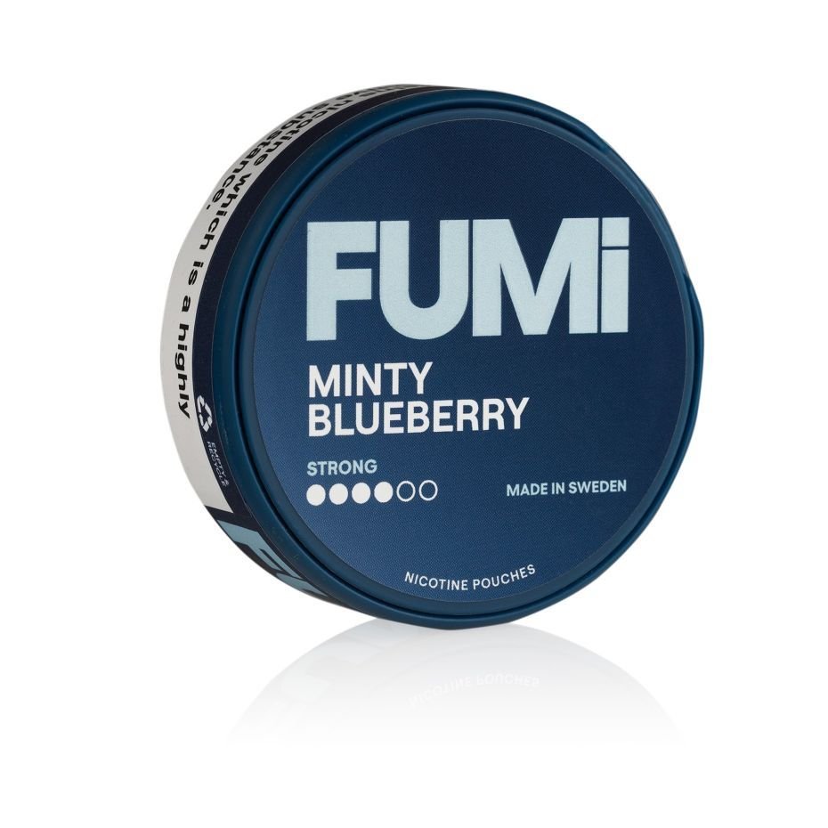 FUMi Minty Blueberry Nicotine Pouches