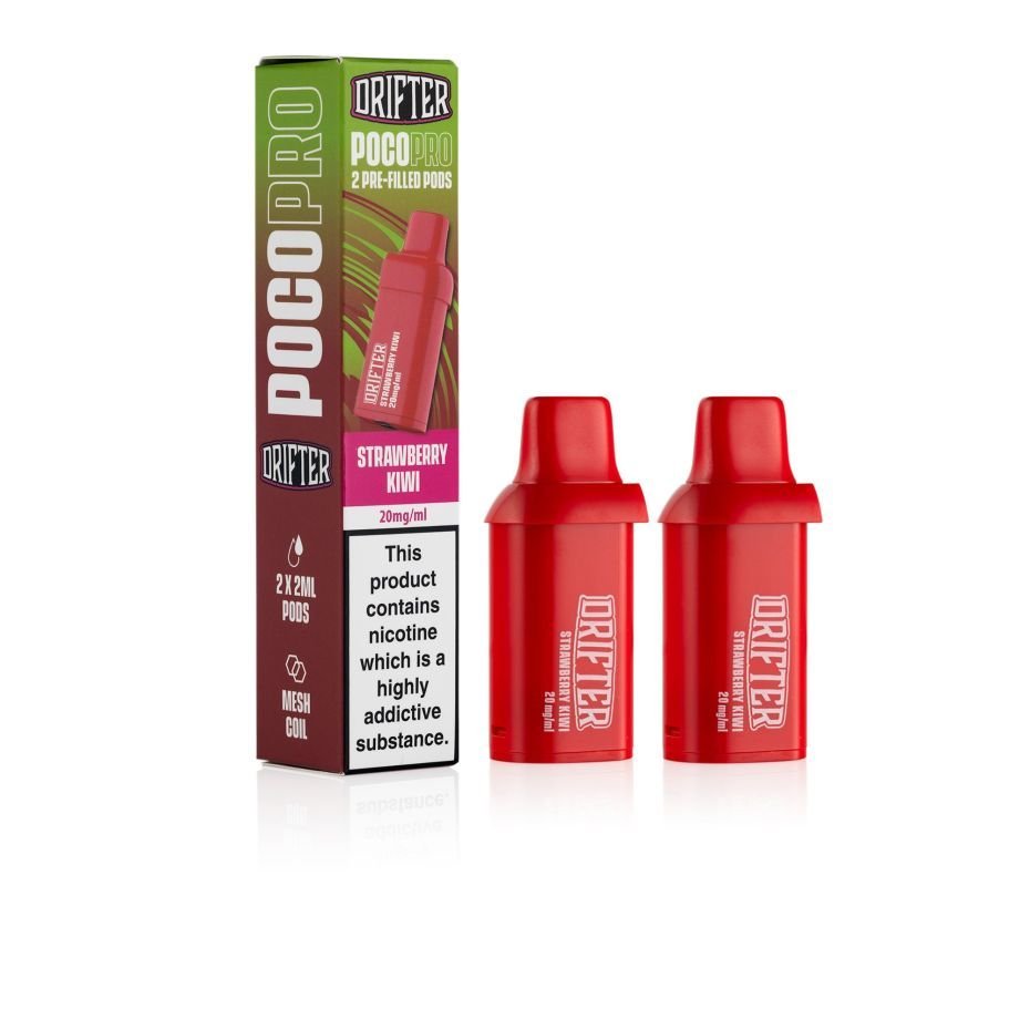Drifter Vape Juice Strawberry Kiwi Poco Pro Pods