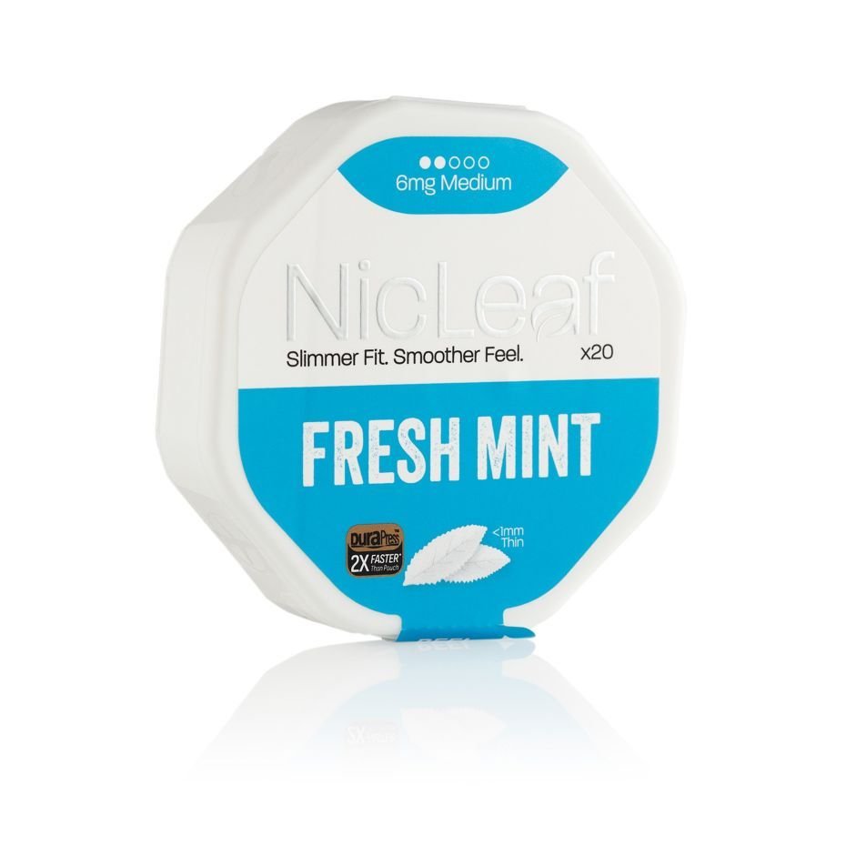 NicLeaf Fresh Mint Nicotine Leaves