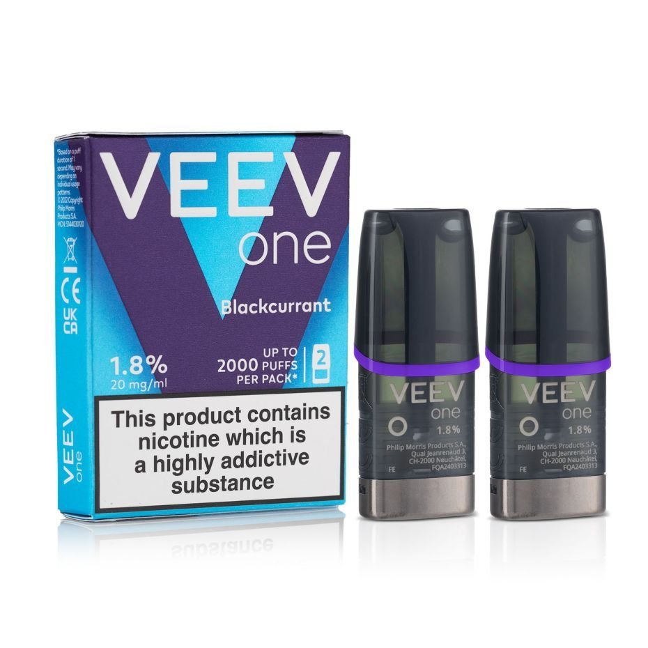 VEEV Blackcurrant One Pods
