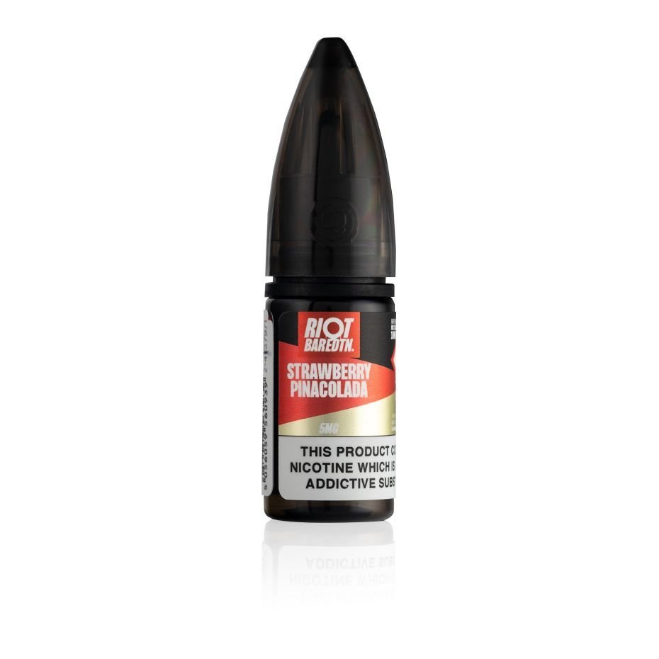 Riot E-Liquid Strawberry Pinacolada Bar EDTN 10ml Nic Salt E-Liquid
