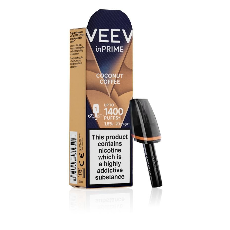 VEEV Coconut Coffee inPrime LE Pods