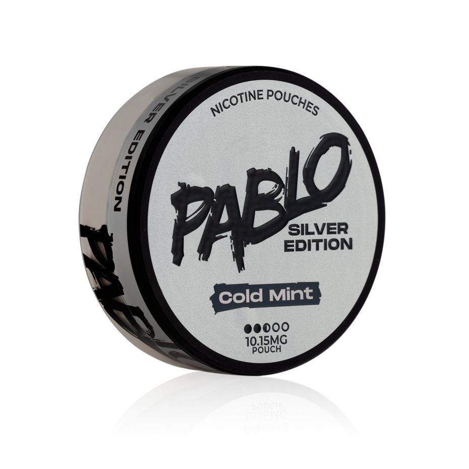 Pablo Cold Mint Silver Edition Nicotine Pouches