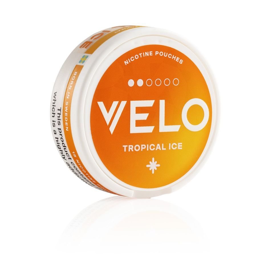 VELO Tropical Ice Mini Nicotine Pouches